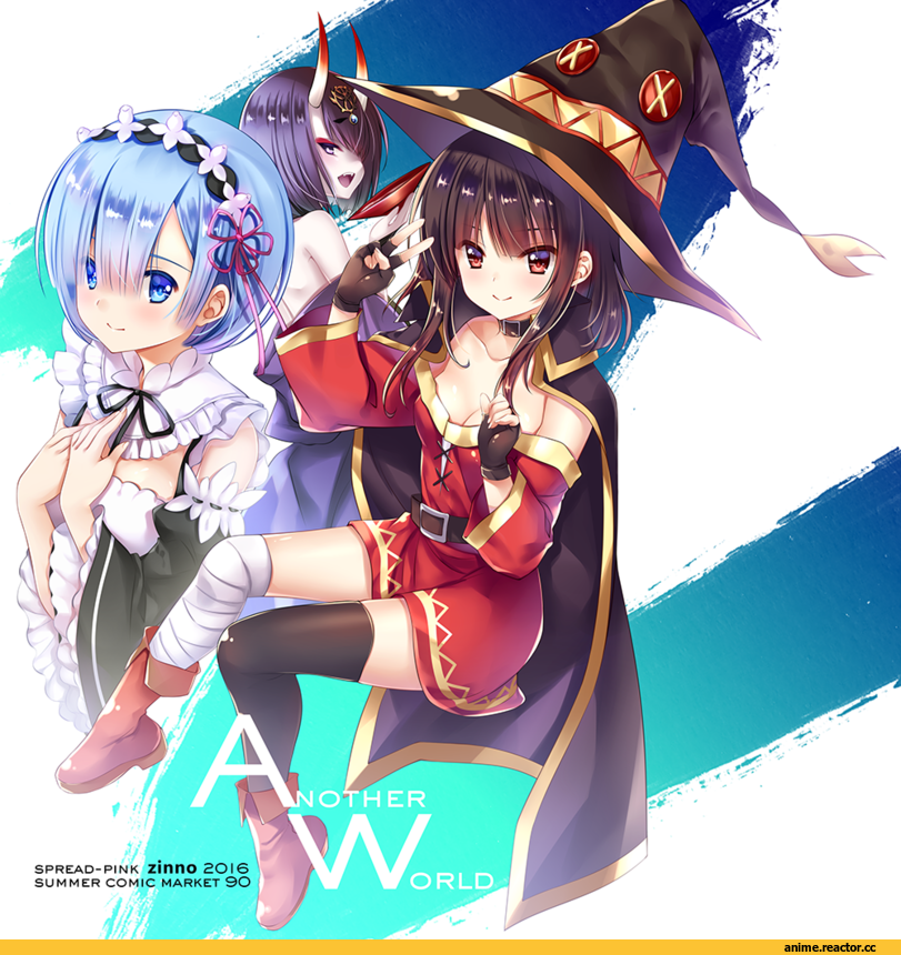 Megumin, KonoSuba, Rem (re zero), Re Zero Kara Hajimeru Isekai Seikatsu, Shuten Douji (Fate/grand order), zinno, Fate/Grand Order, Fate (series), Anime
