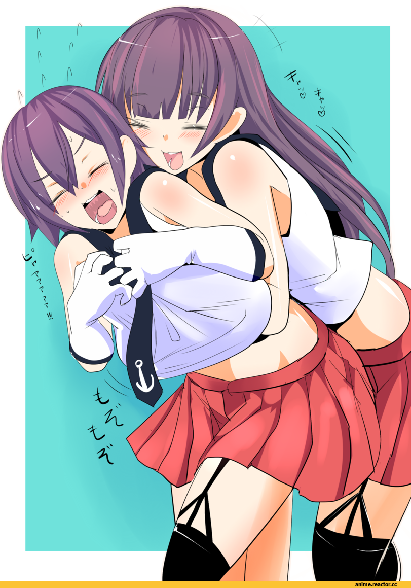 Ishikkoro, Anime Art, Agano, Kantai Collection, Sakawa (Kantai Collection), yahagi (kantai collection), Anime
