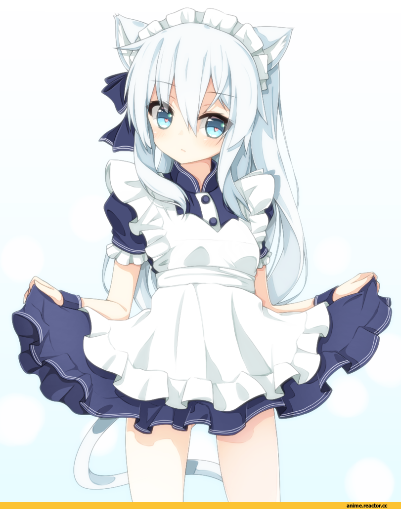 Kantai Collection, Hibiki (Kantai Collection), Anime Art, rateratte, Animal Ears, neko, Anime