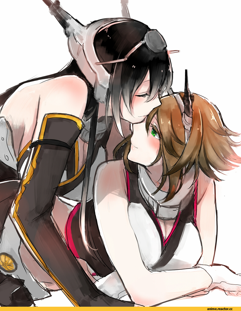 Nagato (Kantai Collection), Kantai Collection, Mutsu (Kantai Collection), shuu-0208, Anime