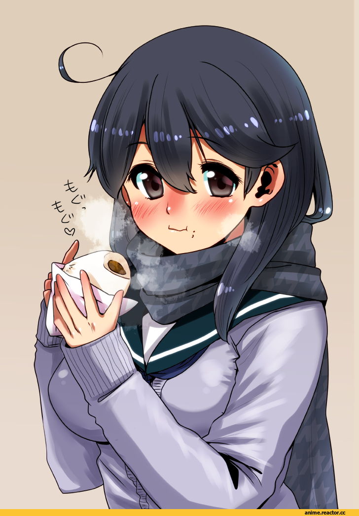 perepere-kun, Ushio, Kantai Collection, Anime