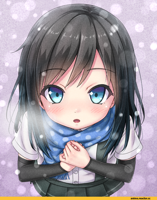 Anime Art, gotou hisashi, Kantai Collection, asashio (kantai collection), Anime