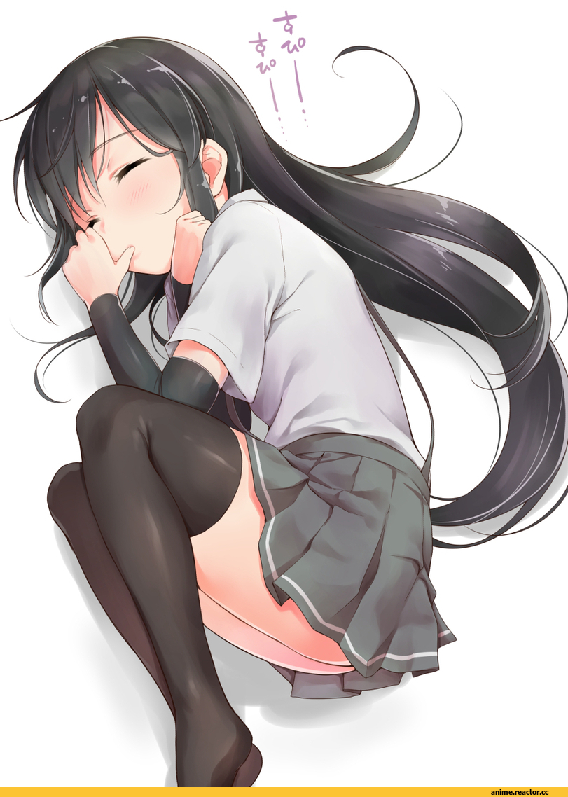 umakuchi shouyu (into-rain), asashio (kantai collection), Kantai Collection, Anime