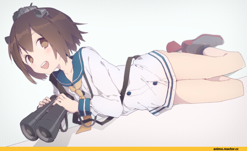 Yukikaze (Kantai Collection), Kantai Collection, Аниме арт, hirotatsu, Anime