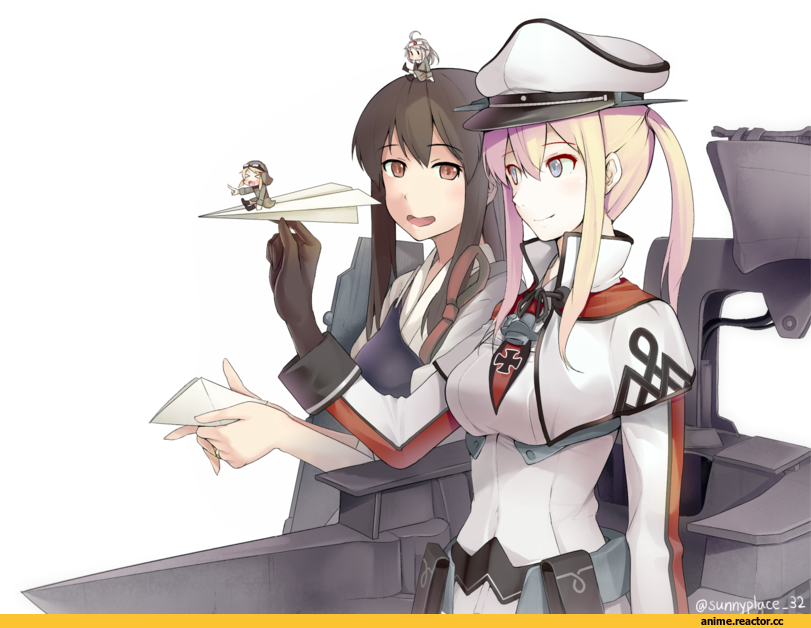 Kantai Collection, Graf Zeppelin, Akagi, Fairy (Kantai Collection), Anime