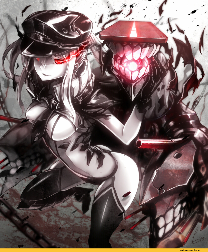 Kantai Collection, Anime Art, Shinkaisei-kan, Graf Zeppelin, kito (kito2), Abyssal Kanmusu, Anime
