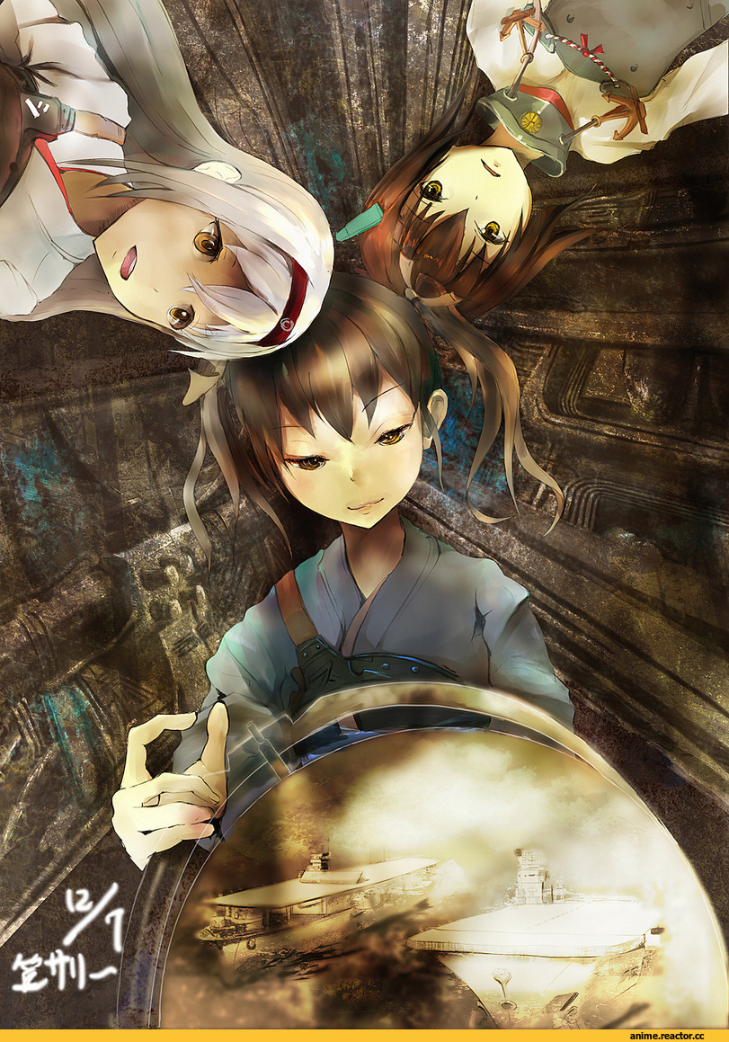 Shoukaku, Kantai Collection, Zuikaku, Taihou, Anime Art, kobaman annwn, Anime