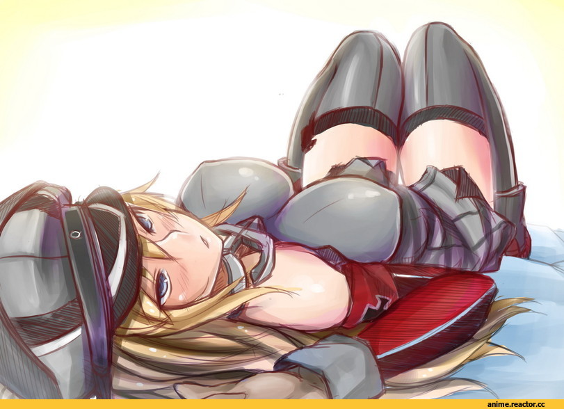 Anime Ero, Bismarck (Kantai Collection), Kantai Collection, Аниме арт, hasaya, Anime