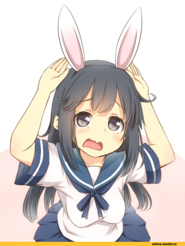 Ushio (Kantai Collection), Kantai Collection, Tori, Anime Art, Usagimimi, Animal Ears, Anime