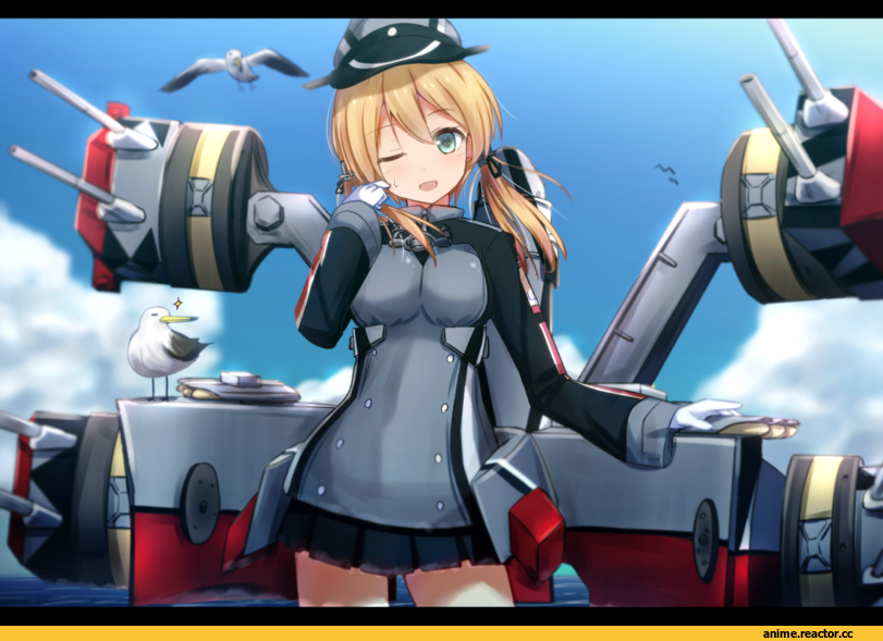 cuon (kuon), Prinz Eugen (Kantai Collection), Kantai Collection, Anime