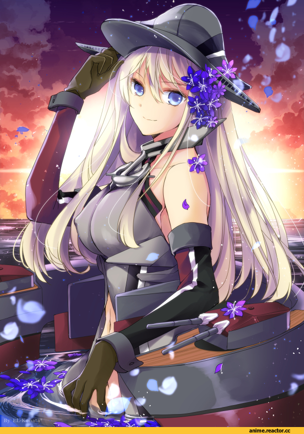 konataeru, Bismarck (Kantai Collection), Kantai Collection, Anime
