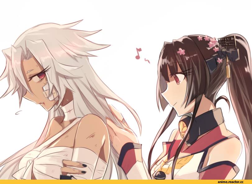 aoki shizumi, Musashi (Kantai Collection), Kantai Collection, Yamato (Kantai Collection), Anime