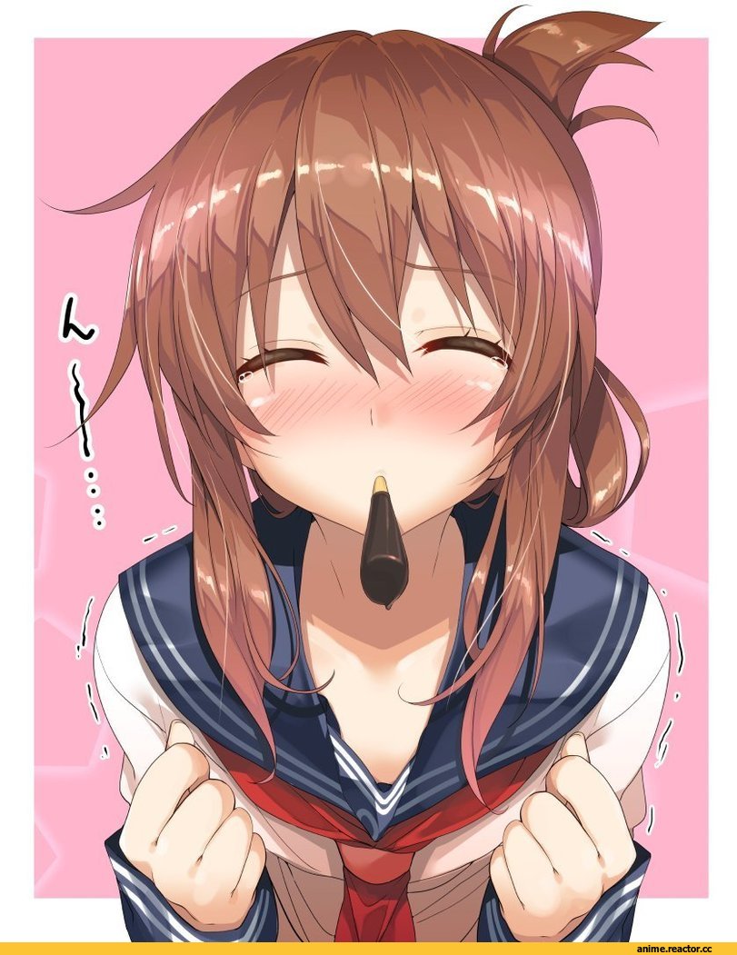 gintarou (kurousagi108), Inazuma (Kantai Collection), Kantai Collection, Pocky, Anime