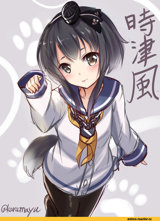 Tokitsukaze (Kantai Collection), Kantai Collection, Animal Ears, Anime