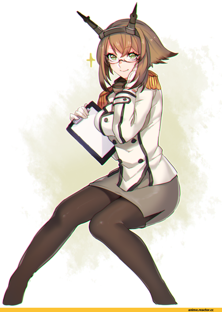 Mutsu (Kantai Collection), Kantai Collection, Anime Art, Megane, Anime