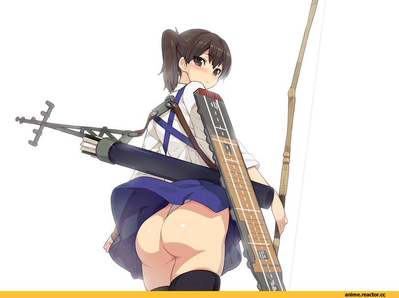 Kaga (Kantai Collection), Kantai Collection, oshiri, Anime Ero, munashi mujou, Anime