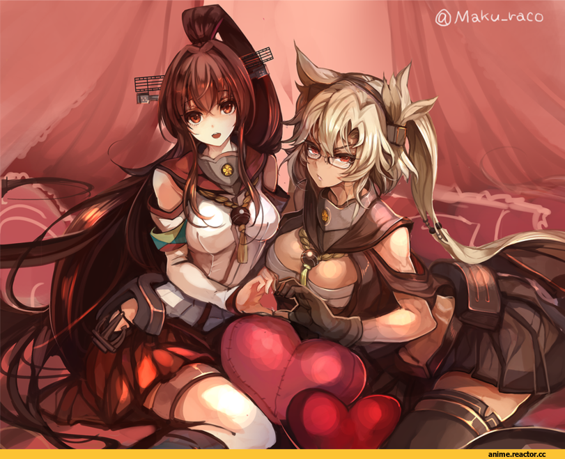 Musashi (Kantai Collection), Kantai Collection, Yamato (Kantai Collection), cis (carcharias), Anime