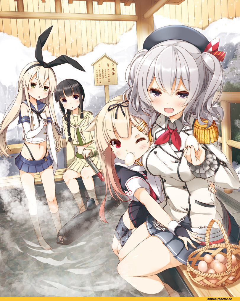 yume no owari, Kashima (Kantai Collection), Kantai Collection, Kitakami (Kantai Collection), yuudachi (kantai collection), shimakaze (kantai collection), Anime