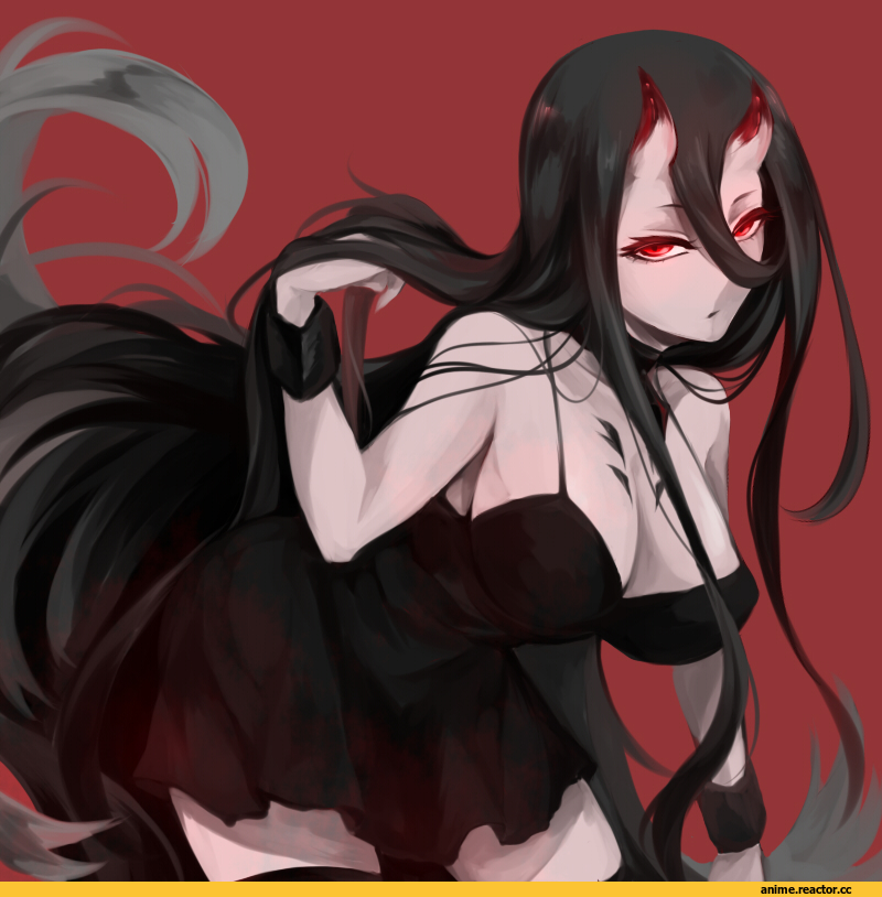 Battleship-symbiotic Hime, Kantai Collection, Shinkaisei-kan, Anime Art, catchanism, Anime