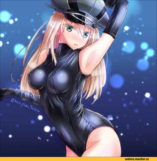 hoshiyuki aruru, bismarck, Kantai Collection, Anime Ero Swim, Anime Ero, удалённое, Anime