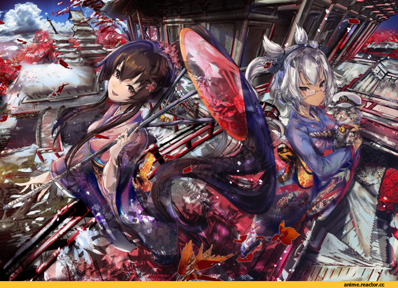 Yamato (Kantai Collection), Kantai Collection, Musashi (Kantai Collection), Anime