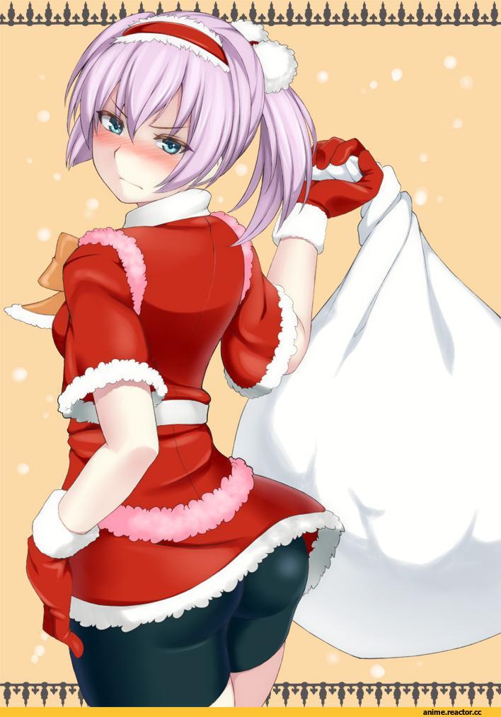 Shiranui (Kantai Collection), Kantai Collection, kupala, Anime Art, Anime Christmas, Anime