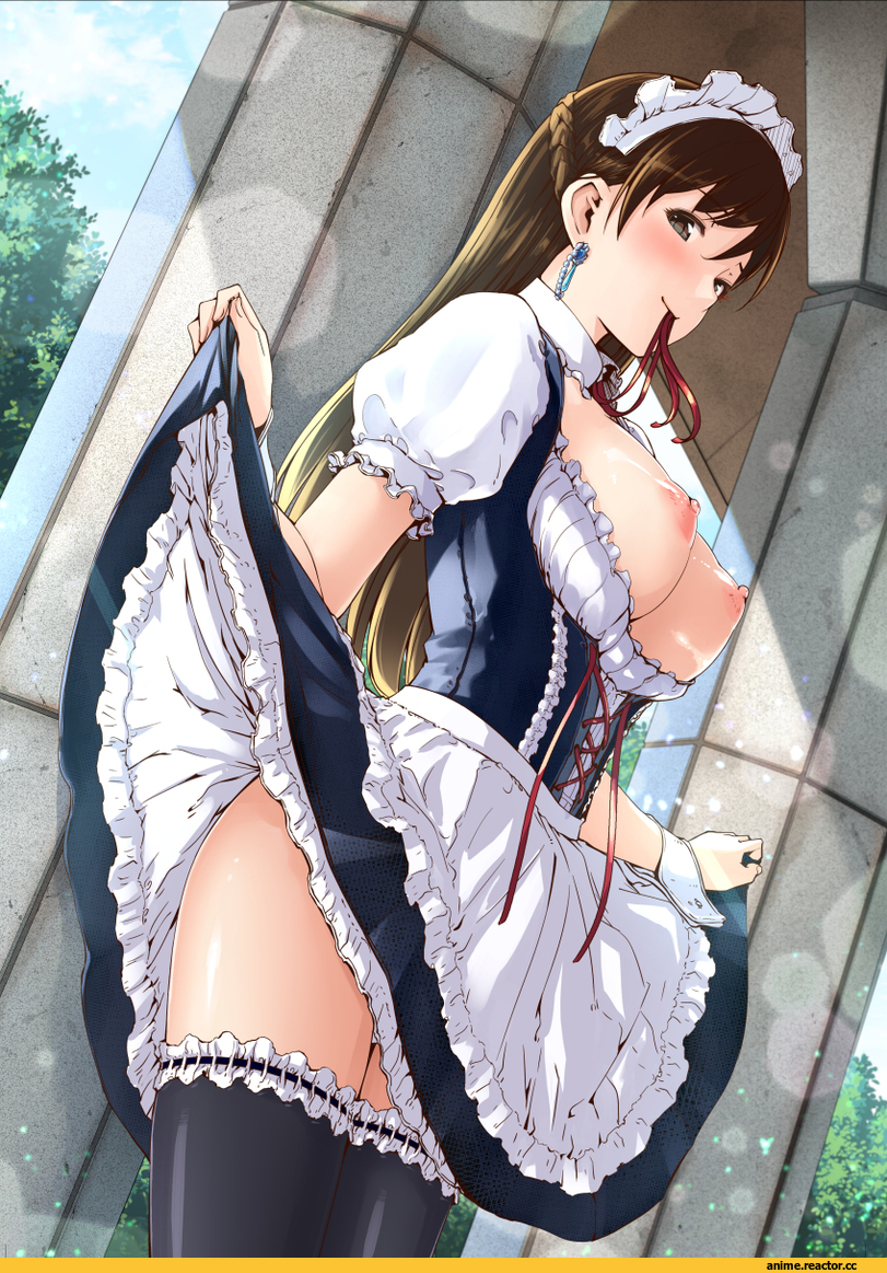 Idolmaster, Nitta Minami, Gustav (Telomere Na), Anime Ero Oppai, Anime Ero, Maid, Anime