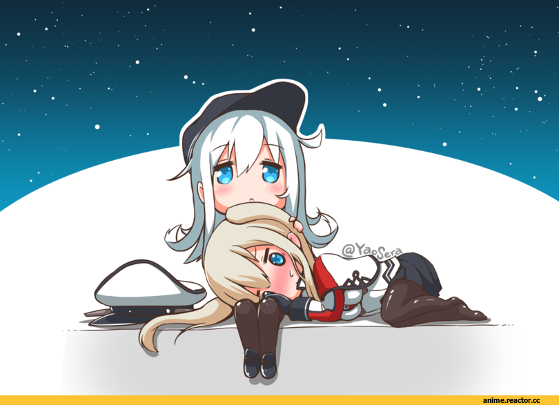 yaosera, Hibiki (Kantai Collection), Kantai Collection, graf zeppelin (kantai collection), Anime
