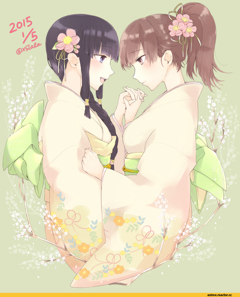 Kantai Collection, Kitakami (Kantai Collection), Ooi (Kantai Collection), saki hajime, Anime