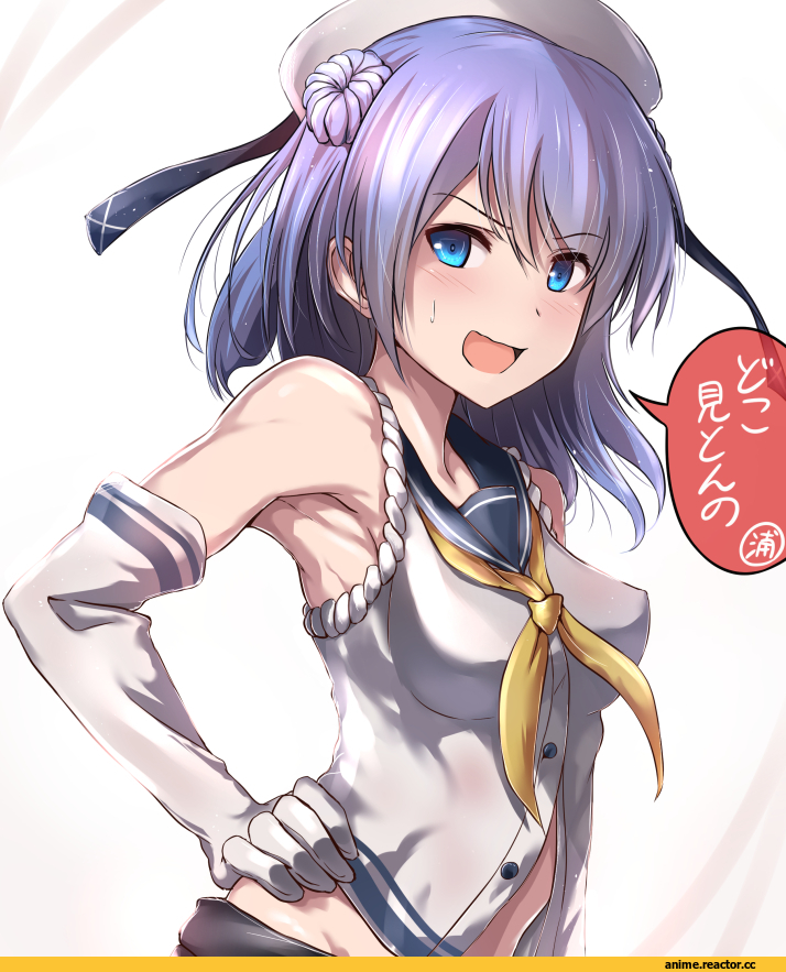tai (nazutai), Urakaze, Kantai Collection, Anime