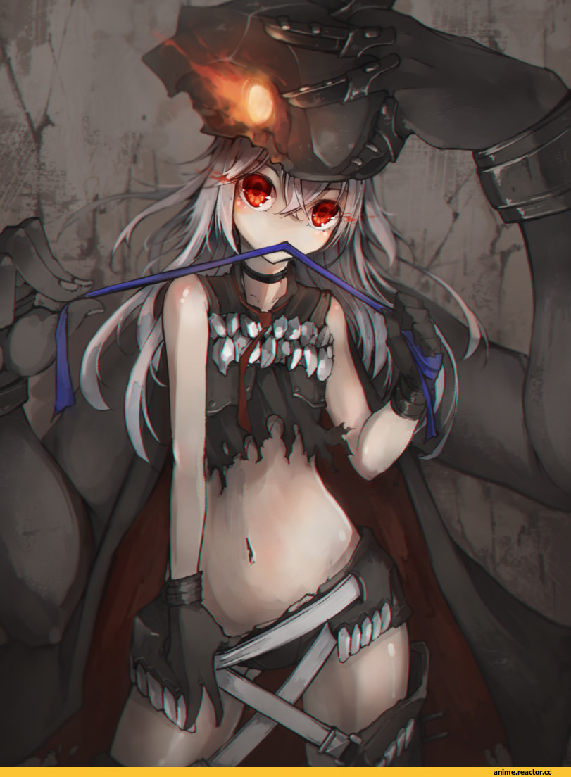 Kantai Collection, Destroyer Water Oni, kajaneko, Anime