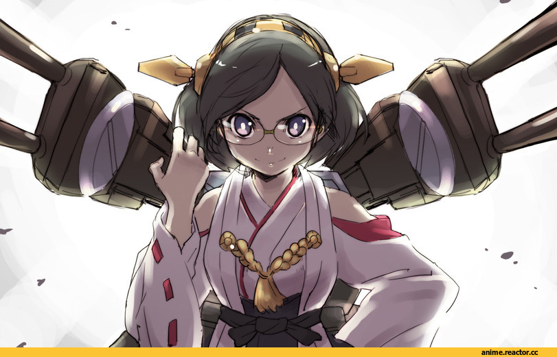tonami kanji, Kirishima (Kantai Collection), Kantai Collection, Anime