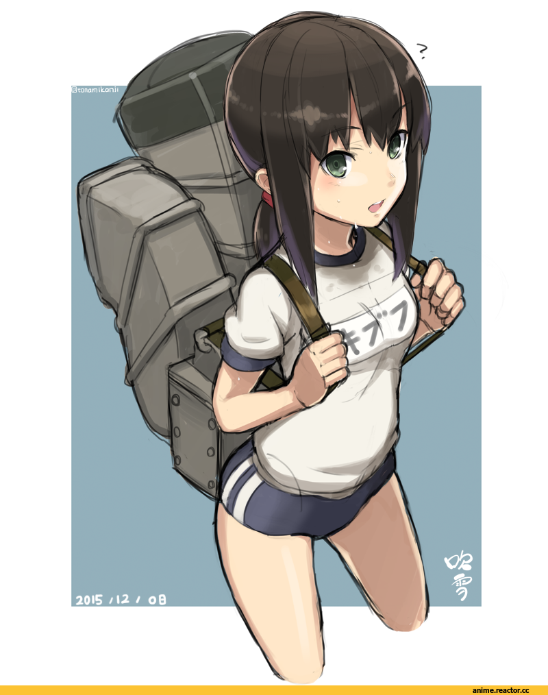Fubuki (Kantai Collection), Kantai Collection, tonami kanji, Anime