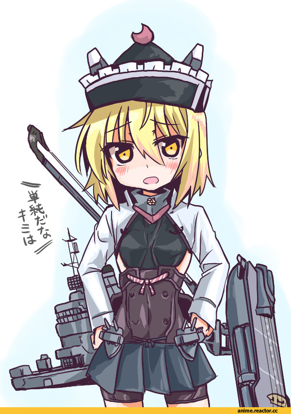 Taihou, Kantai Collection, Lunasa Prismriver, Touhou Project, crossover, Anime
