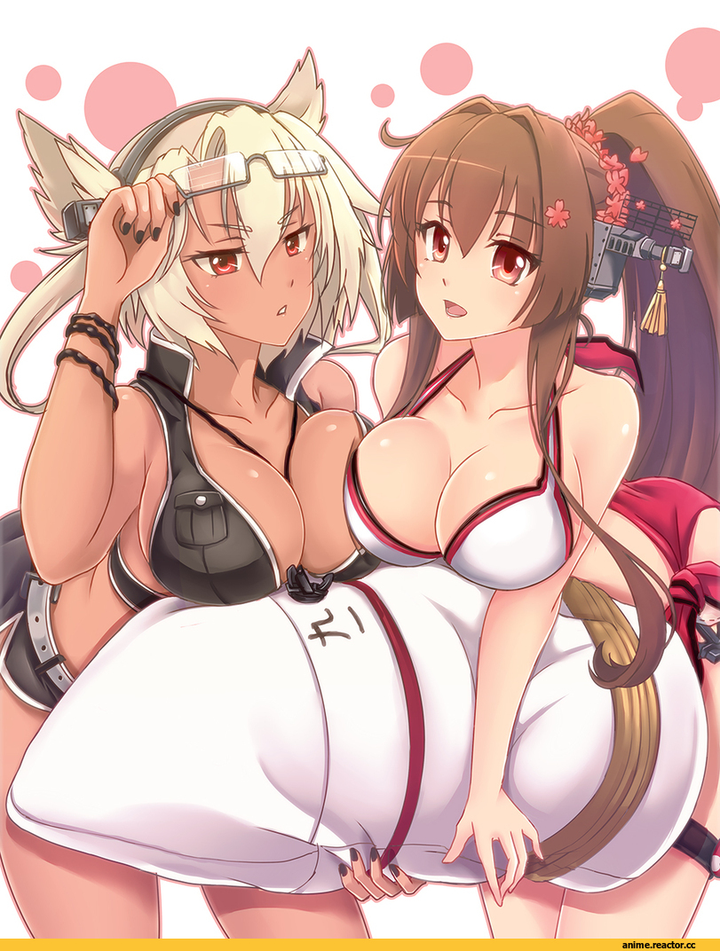 omone chou, Yamato (Kantai Collection), Kantai Collection, Musashi (Kantai Collection), Anime Ero, Anime