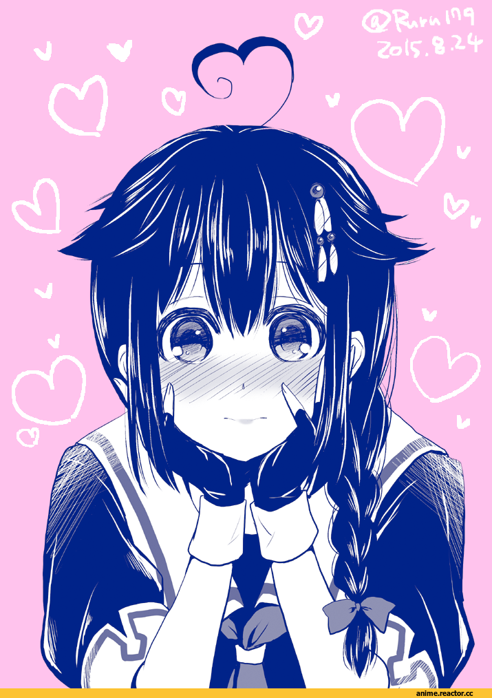 Shigure (Kantai Collection), Kantai Collection, aikawa ruru, Anime Art, Monochrome (Anime), Anime