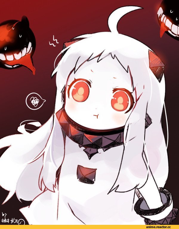 Kantai Collection, yuzuki gao, Northern Ocean Hime, Anime