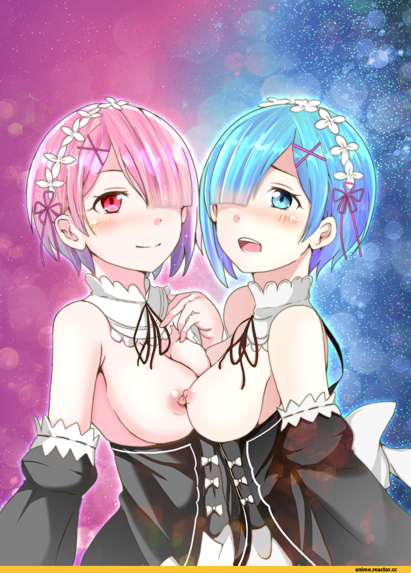 Ram (Re Zero), Re Zero Kara Hajimeru Isekai Seikatsu, Rem (re zero), Anime Ero Oppai, Anime Ero, Anime