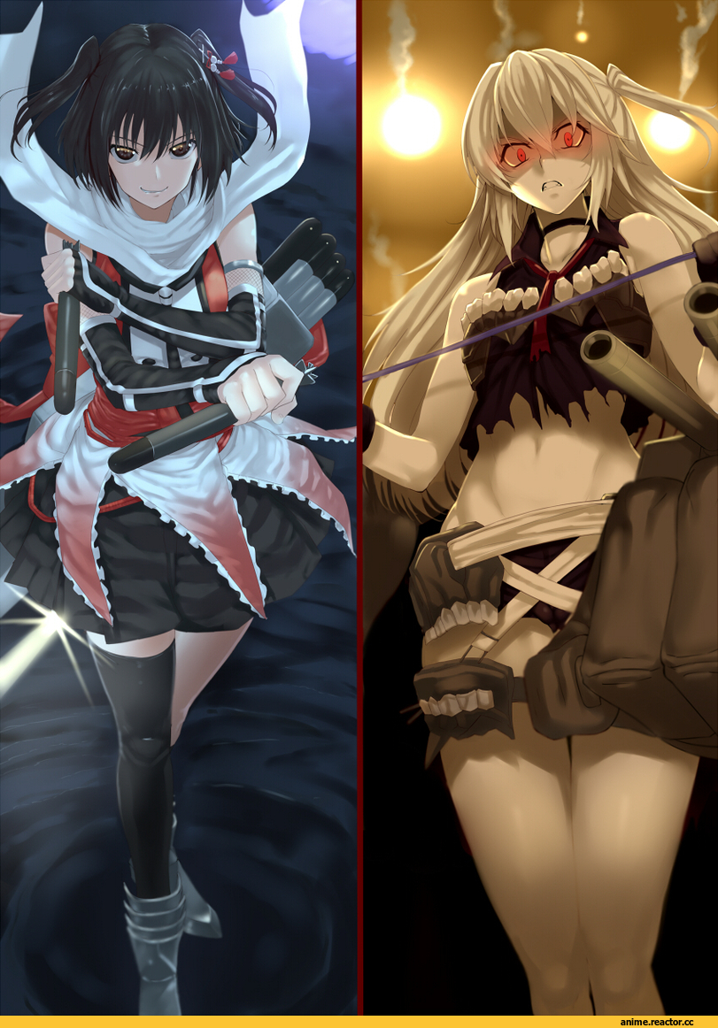 Destroyer Water Oni, Kantai Collection, Sendai (Kantai Collection), sai (saikun), Anime Ero, Anime
