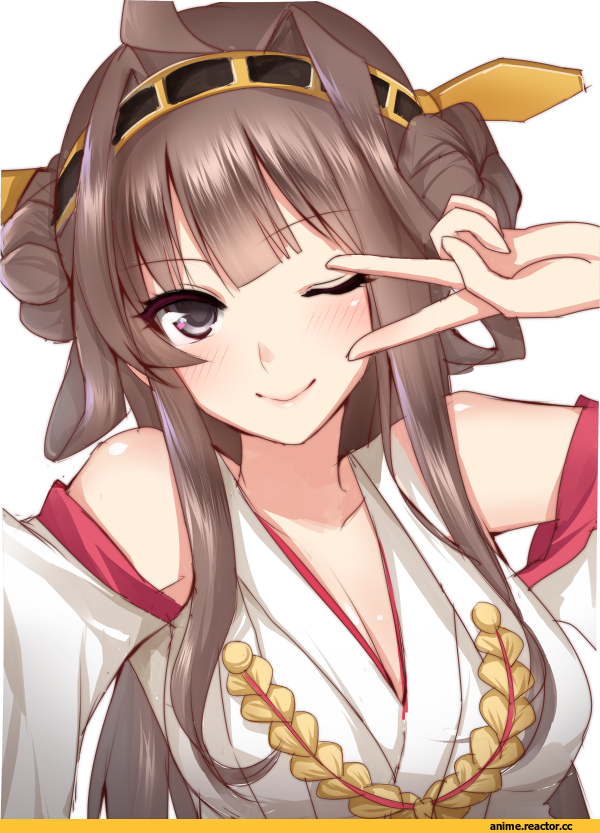 Kongou (Kantai Collection), Kantai Collection, meaomao, Anime Art, Anime