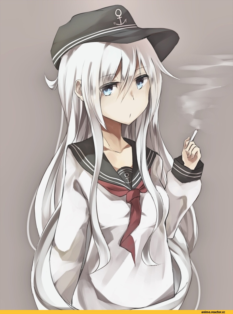 Hibiki (Kantai Collection), Kantai Collection, Anime Art, miyabino (miyabi1616), Anime