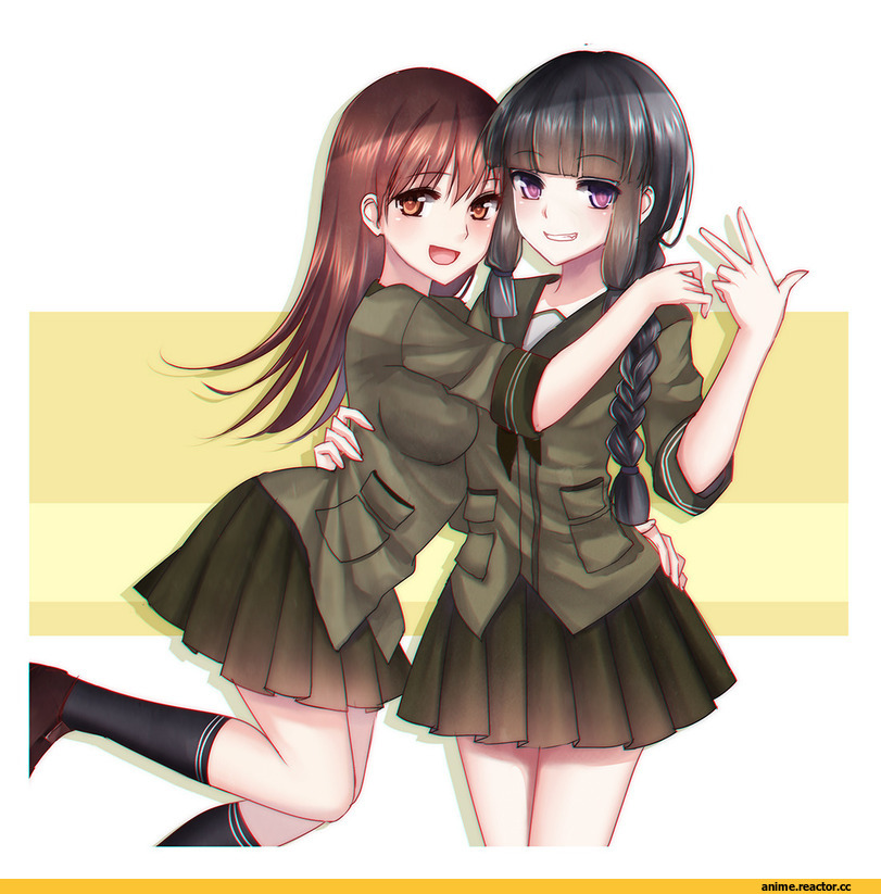 Kitakami (Kantai Collection), Kantai Collection, Ooi (Kantai Collection), Anime Art, meaomao, Anime
