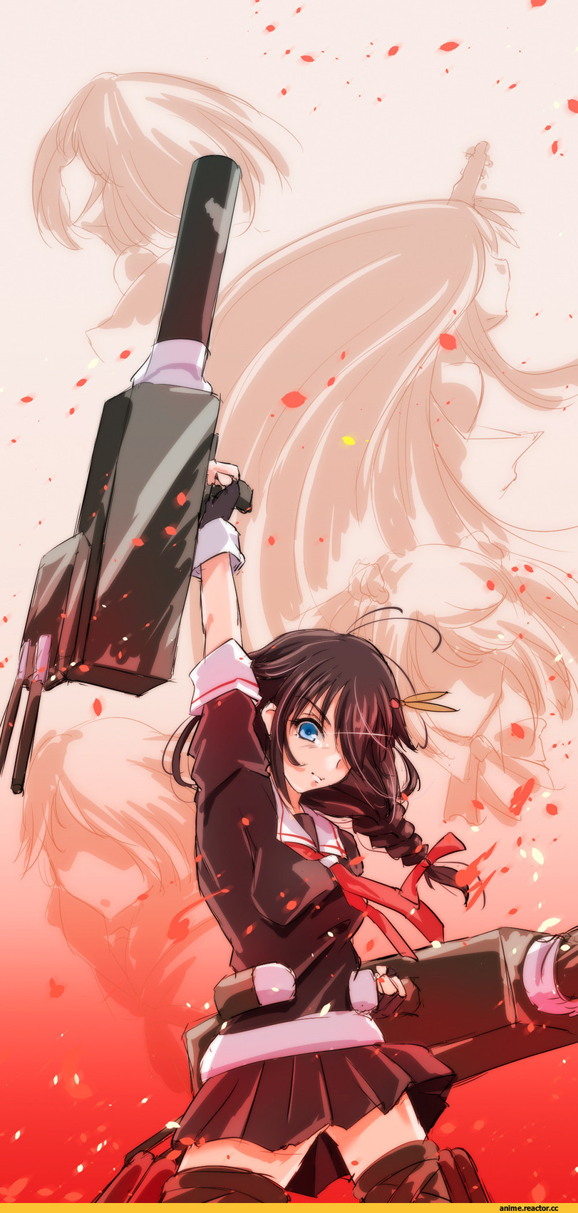 Shigure (Kantai Collection), Kantai Collection, Fusou, Yamashiro, Michishio (Kantai Collection), Mogami (Kantai Collection), Anime