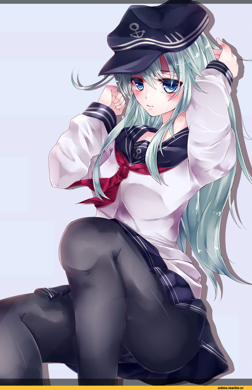 rukito, Anime Art, Hibiki (Kantai Collection), Kantai Collection, Anime