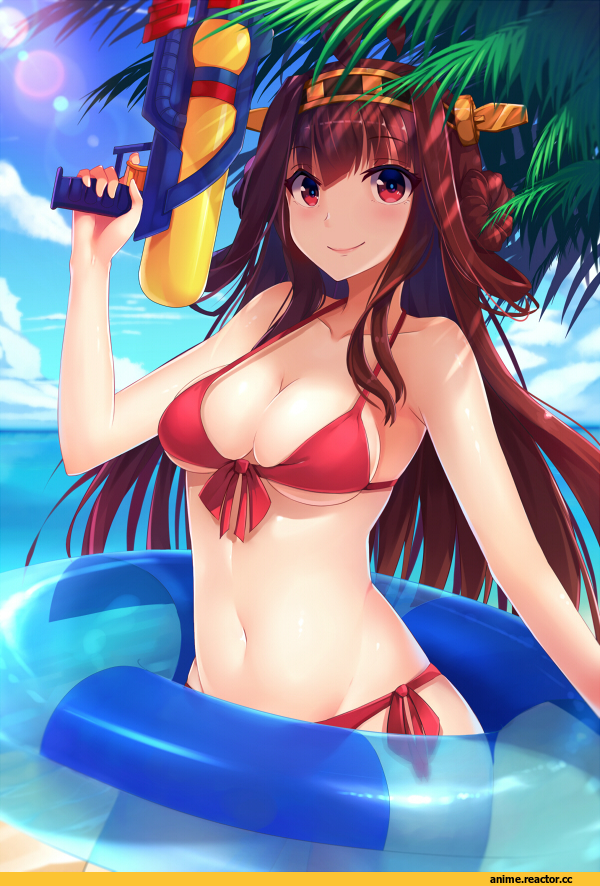 Kantai Collection, Kongou (Kantai Collection), MHonG, Anime Ero Swim, Anime Ero, Anime
