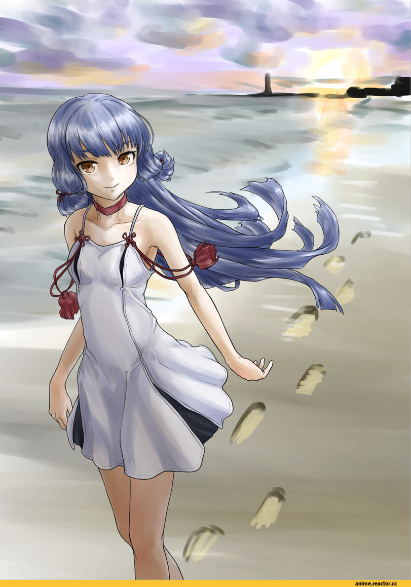 Murakumo, Kantai Collection, Anime Art, sun (pixiv3889268), Anime