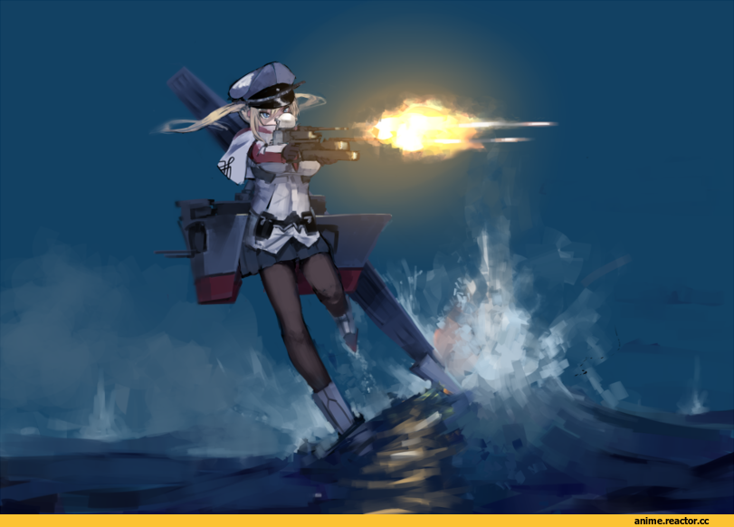 Graf Zeppelin, Kantai Collection, fujibejifu, Anime