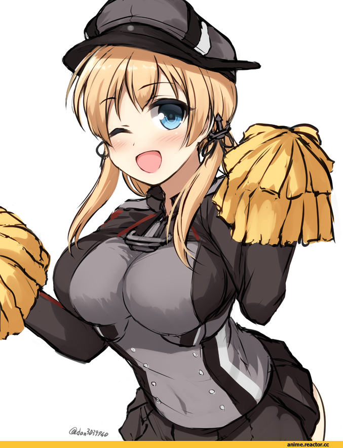 don (29219), graf zeppelin (kantai collection), Kantai Collection, Prinz Eugen (Kantai Collection), Anime