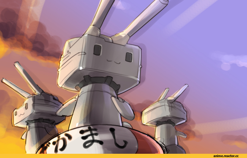 tonami kanji, Anime Art, rensouhou-chan, Kantai Collection, Anime