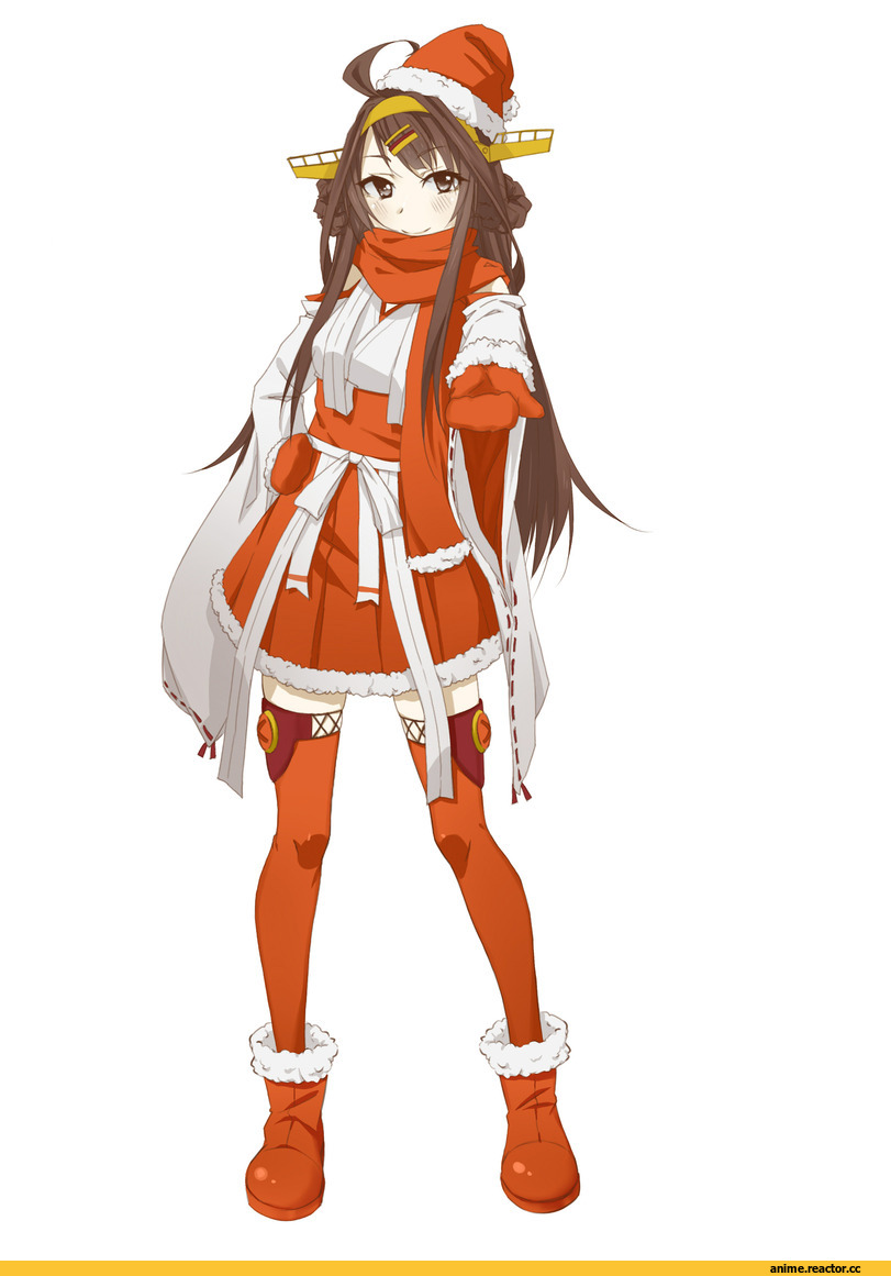Kongou (Kantai Collection), Kantai Collection, Anime Christmas, Anime